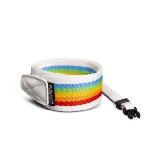 POLAROID pasek CAMERA STRAP FLAT MAVRICA BELA