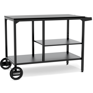 COZZE mobilna zunanja BBQ miza 115x60x90 cm (90201)